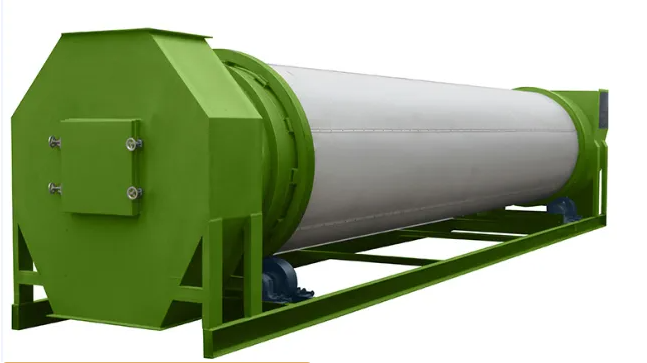 Sawdust drum dryer